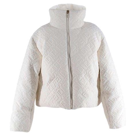 fendi down jacket men's|fendi puffer jacket white.